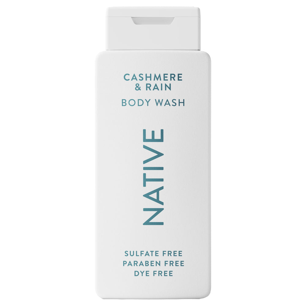 Native Body Wash con espuma lujosa para una limpieza suave y placentera.