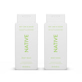Native Body Wash Key Lime & Sugar bottle with refreshing aroma for a spa-like shower