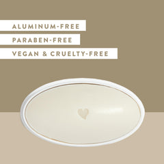 Native deodorant stick with smooth glide for sensitive skin.
