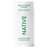 Native Desodorante frente del envase, diseño práctico y elegante