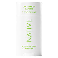 Desodorante Native con empaque frontal, ideal para uso diario