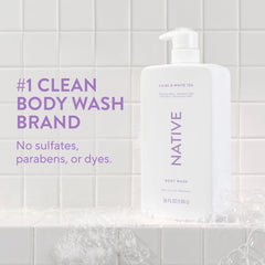 Native gel ducha sin sulfatos, espuma cremosa que cuida la piel.