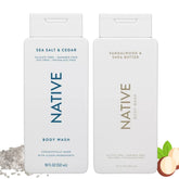 Native lavado corporal: espuma cremosa para limpieza suave