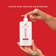 Lotion Native pour le corps – emballage cadeau avec parfum festif menthe-cannelle