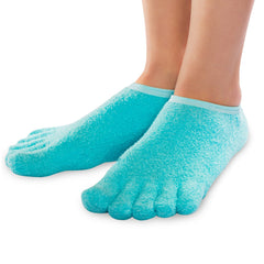 Calcetines gel interiores de NatraCure para hidratacion profunda de pies secos