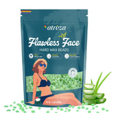 Natreza Cera Dura Aloe Vera para la cara: depilación suave