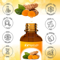 Natrulo Curcuma Brillo para piel aporta luminosidad y frescura