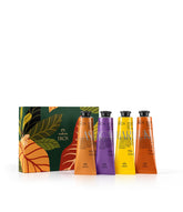 Natura Ekos Quatuor Mains emballage prêt à offrir, élégant et pratique.