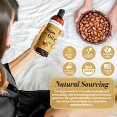 Natural Riches Huile d Argan Maroc cheveux secs – douceur retrouvée