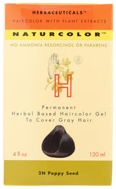 Naturcolor Poppy Seed: bote de 4 oz para cobertura suave de canas.