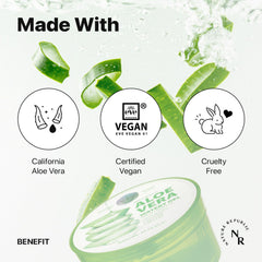 Nature Republic Aloe Vera Gel uso facial suave y refrescante
