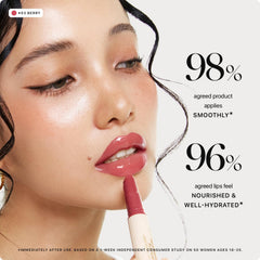 Nature Republic Honey Melting Lip 03 Berry: aplicación fácil para color suave en segundos.