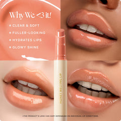 Brillo radiante y color suave para un look natural