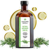 Nature Spell Rosemary Oil bottle ready for direct scalp use.