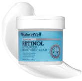 NATURE WELL crema retinol en tarro de 10 onzas para hidratar y revitalizar la piel.