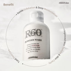 NATURECLASS R60 exfoliación suave con enzima papaina para renovación ligera.