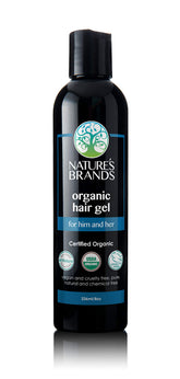 Nature's Brands Mari gel orgánico en botella para peinado suave todo el día