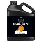 Aceite de calabaza Naturevibe: frasco hermético conserva frescura y pureza.