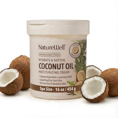 NATURE WELL crema coco rostro: hidratación intensa para la piel facial
