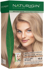 Caja de Naturigin 10.2A para coloración permanente y cobertura de canas.