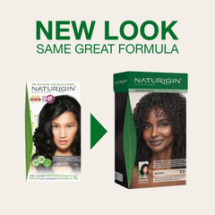 Crema de color Naturigin 2.0 negro para tono intenso y cobertura.
