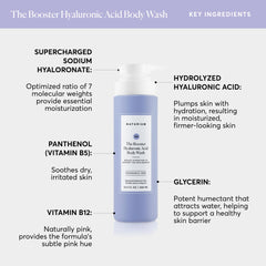 Naturium The Booster: ingredientes clave como glicerina y beta-glucano