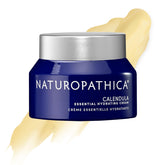 Naturopathica Calendula crema hidratante, botella, aporta hidratación suave para piel seca.