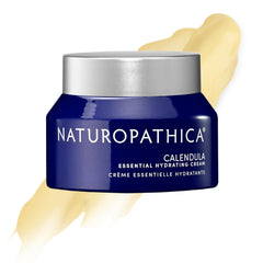 Naturopathica Calendula crema hidratante, botella, aporta hidratación suave para piel seca.