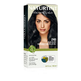 Naturtint 2NB Azul Negro: botella de tinte para color natural y cobertura de canas duradera.