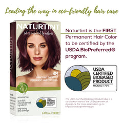 Naturtint 4M Caoba Castaño: ingredientes vegetales para cabello más saludable