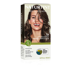 Naturtint 5A luz castaño ceniza: botella de coloración para color natural y duradero