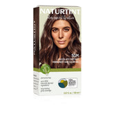 Naturtint 5GM Chocolate Chestnut envase: coloración permanente sin amoníaco para uso doméstico.