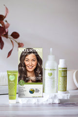 Naturtint 5N aplicación en cabello para color duradero y natural