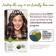 Naturtint 5N resultado final con brillo natural y suave