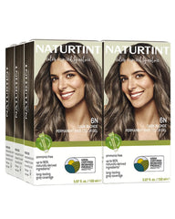 Naturtint 6N bouteille couleur sans ammoniaque pour une coloration durable.