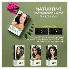 Naturtint mezcla en tazón para una aplicación precisa.