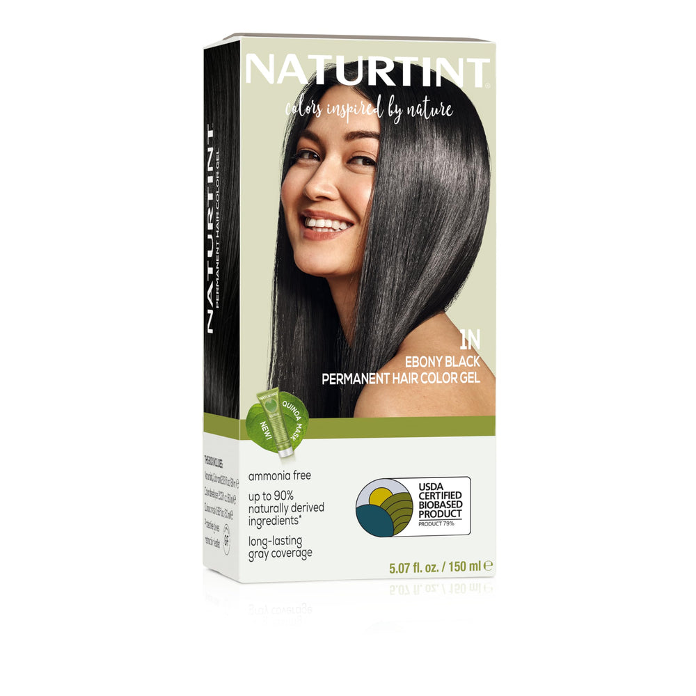 Naturtint 1N Negro Ébano: tono natural para cobertura de canas y brillo duradero.