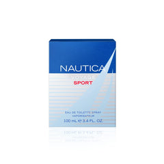 Nautica Voyage Sport, etiqueta frontal clara para reconocimiento de marca