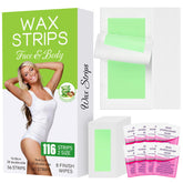 Tiras Nawchedo para cuerpo y cara, depilación rápida y suave.