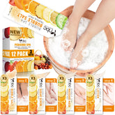 nbc BeautiLab kit pedicure sal burbujas: baño de pies relajante para casa