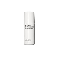 Nécessaire Deodorant Gel bottle, fragrance-free for all-day freshness.
