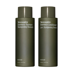 Nécessaire champú romero: botella visible para fortalecer el cabello