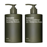 Nécessaire Rosemary Shampoo botella visible con fragancia herbal para uso diario