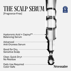 Nécessaire Sérum para el cuero cabelludo: masaje suave con los dedos