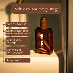 Nemah Textura Ligera: aceite que se absorbe rápido para piel sensible.