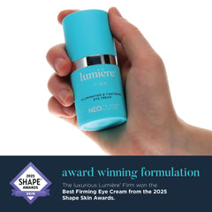 NEOCUTIS Lumière Firm – Crème yeux, texture riche pour lisser les ridules.