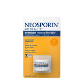 Neosporin Lip Health Overnight Renewal Therapy, envase triple para labios.