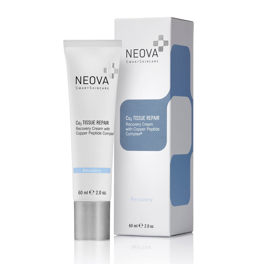 NEOVA Cu3 Crème-tube 56 g avec texture riche pour apaiser la peau.