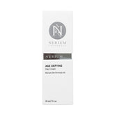 Crema de día Nerium Universal: vista del envase para hidratación suave y absorción rápida.