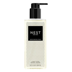 Jabón líquido NEST New York Birchwood Pine con dispensador para higiene diaria